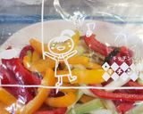 セロリとパプリカのピクルス風作り方3写真