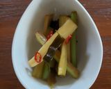 セロリの和風ピクルス風作り方3写真