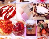 簡単♡いちごオレオアイス♡作り方4写真