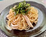 Tくん大好き❤︎たらこといかスパゲッティ作り方4写真