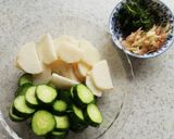 きゅうりと長芋のカンタン!サッパリ漬け作り方1写真