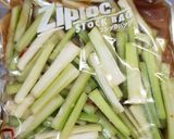セロリのアジアン浅漬け作り方5写真