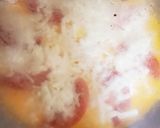 簡単♪トマトのオープンチーズオムレツ作り方2写真