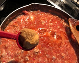 隠し味は味噌！完熟トマトのミートソース作り方7写真