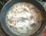鰺のマース煮(塩煮) 発酵玉葱 青唐辛子作り方3写真