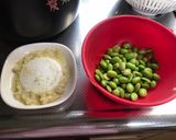 生姜入り枝豆ご飯作り方1写真