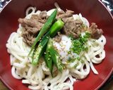 ぶっかけ温玉肉うどん作り方6写真