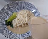 冷やしde豆乳坦々素麺(うどん)作り方5写真