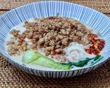 冷やしde豆乳坦々素麺(うどん)作り方6写真