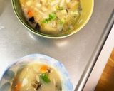 子供と一緒にレンジ肉なしシチュー風サラダ作り方21写真