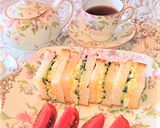 セレブ気分で❤️英国風タルタル胡瓜サンド作り方6写真