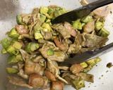アボカド　エビ　の　冷しゃぶパスタ作り方2写真