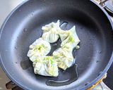 焼売の皮で焼きミニ餃子作り方2写真