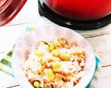 醤油麹・生姜炊き込みごはん作り方4写真