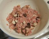 お弁当にも♪ゴロッと椎茸の甘酢ハンバーグ作り方2写真