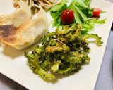 餃子メインの夕飯献立・ゴーヤなすピーマン作り方2写真