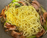アスパラとウインナーのとろみ焼きそば作り方4写真