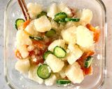 ポテトサラダ　簡単　塩のみ作り方3写真