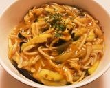 ボウル1つで!ナスとえのきのパスタ風!作り方4写真