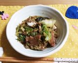 ♪鯖の味噌煮缶で白菜の蒸し煮♪作り方3写真
