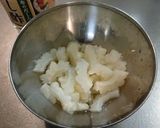 白ゴーヤとホタテ缶の大根サラダ作り方1写真