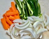 豚バラ肉といろいろ野菜の甜麺醤炒め作り方2写真