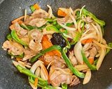 豚バラ肉といろいろ野菜の甜麺醤炒め作り方7写真