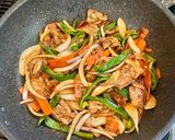 豚バラ肉といろいろ野菜の甜麺醤炒め作り方8写真