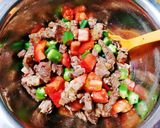 夏野菜のうまうま丼作り方13写真