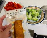 炊飯器でタンドリーチキンのパエリア風作り方1写真