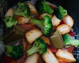 炊飯器でタンドリーチキンのパエリア風作り方3写真