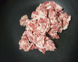 牛肉と絹厚揚げの小松菜炒めカレー風味作り方4写真