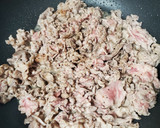 牛肉と絹厚揚げの小松菜炒めカレー風味作り方7写真