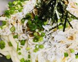 プチッとうどん●ネギ＆しらす冷やしうどん作り方3写真