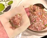 ぷりぷりエビの♡ピリ辛茹でワンタン作り方3写真