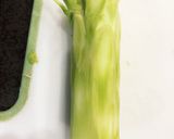 捨てちゃうブロッコリーの芯の翡翠きんぴら作り方6写真