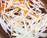 捨てちゃうブロッコリーの芯の翡翠きんぴら作り方8写真