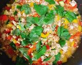 生姜香る☆夏野菜のガパオライス作り方5写真