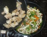 鶏小松菜のビタミン中華炒め♪簡単食養生作り方12写真