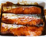 鮭のオーブン焼き♡ 生姜入り赤味噌漬け作り方3写真
