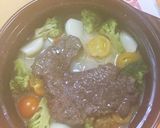 温野菜とやわらか牛。簡単に プチ贅沢？作り方8写真