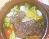 温野菜とやわらか牛。簡単に プチ贅沢？作り方9写真
