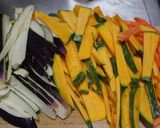 夏野菜でかき揚げ作り方1写真