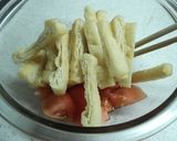 レンジで♪トマトと薄揚げの甘辛煮作り方4写真