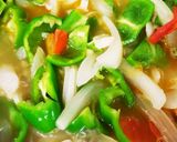 夏カレー【ピーマン&トマト&豚バラ】作り方4写真