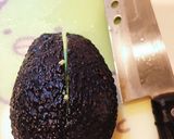 【簡単】アボカドの切り方作り方3写真