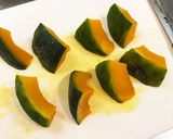 優しいミルク風味☆2色のかぼちゃクリーム作り方43写真