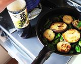 パドロンと丸茄子の煮浸し作り方4写真