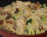 手羽元ととうもろこしのカレークリーム煮作り方5写真