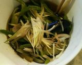 ナスと甘長唐辛子の茹でびたし！作り方4写真